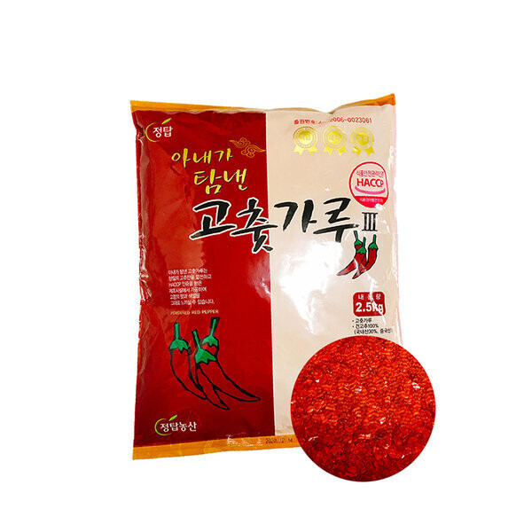 참소당푸드,정탑 아내가탐낸고춧가루2.5kg/김치용/3:7혼합